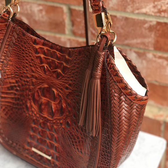 Brahmin Marianna Pecan Ross Tote Brown NWT - Picture 2 of 7